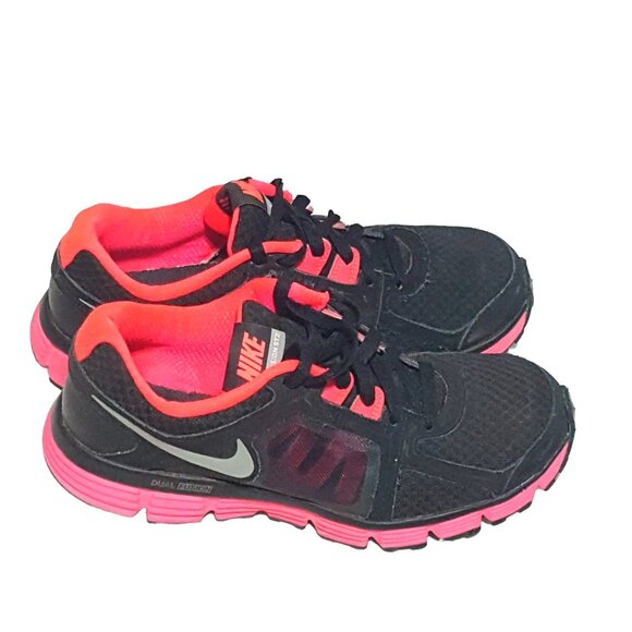 Nike Dual Fusion ST2 Trail Black Metallic Running Shoes Women's 9.5   454240 003 - Picture 3 of 7